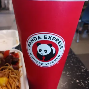 Large fountain drink