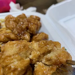 Orange chicken
