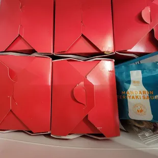 We paid $20 for this family meal ($15 off with APP deal). It's supposed to be for 4-5 people. Came with 3 large entrees and 2 large sides