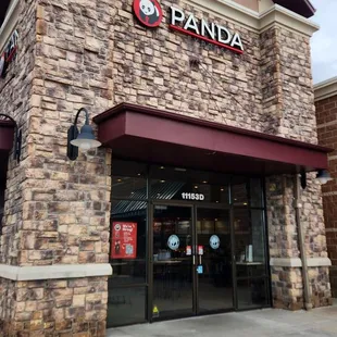 Entrance to Panda Express