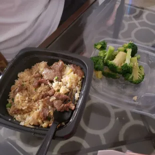 Beef and broccoli bowl