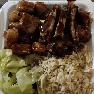 Beyond Orange Chicken/Teriyaki Chicken Plate