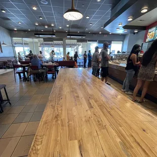 Avoid the line, order ONLINE. :)