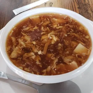 Hot and sour soup