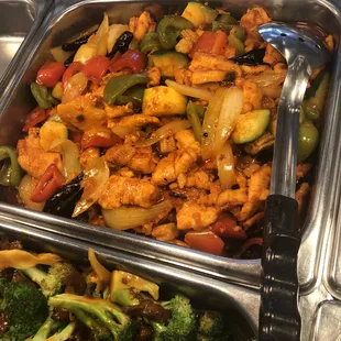 Kung pao chicken (spicy)