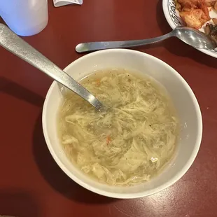 Egg drop soup