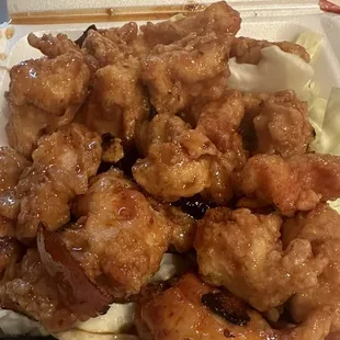 Orange chicken