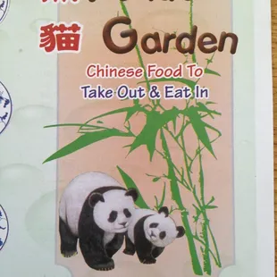 a panda and its baby