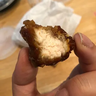 Sesame chicken - more chicken than breading