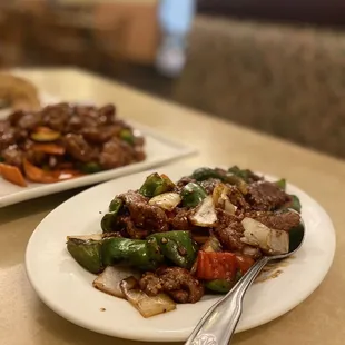 Beef green pepper