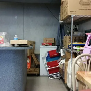 Not much for atmosphere ... Hopefully the food will be delicious.