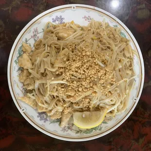 Chicken pad Thai
