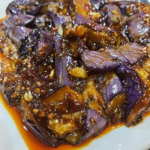 Spicy Eggplant with Hot Garlic Sauce