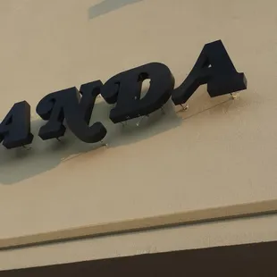 the name of the restaurant