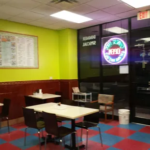 Dining area