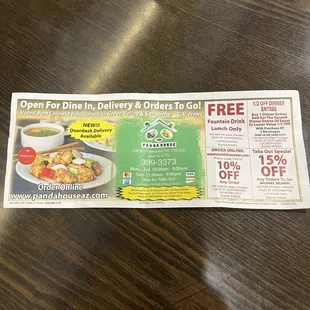 Coupons that come in the value mailer