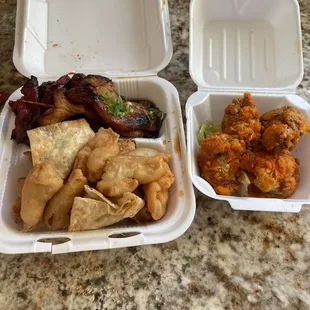 Panda house platter
