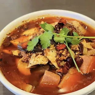 毛血旺