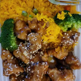 Sesame chicken