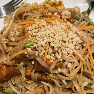 Tofu pad thai