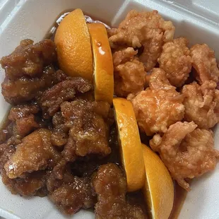 Dragon and Phoenix, lots of spice but almost no flavor.