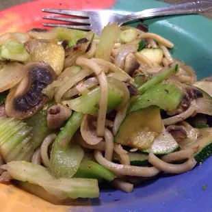 Garlic veggies for me