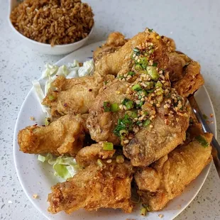 Best Salted pepper chicken wings in town.