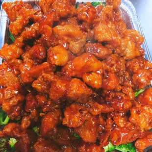 a close up of a plate of food