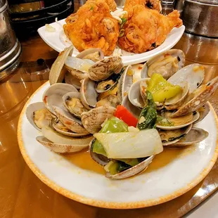 oysters and mussels, mussels, shellfish, food, oysters