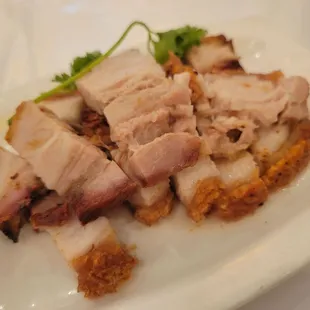 crispy pork belly