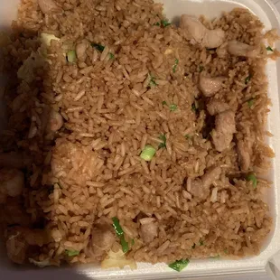 Special fried rice.