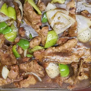 Black Pepper Pork Chops  $8.49 (available item for combo choices)