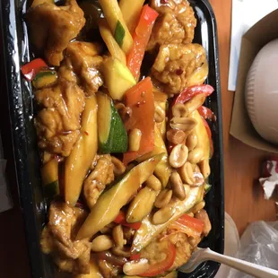 Kung Pao bean curd