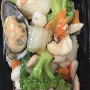 oysters and mussels, food