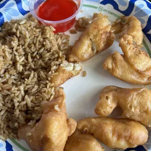 Sweet and sour chicken