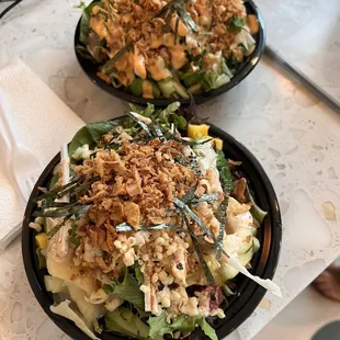 3 scoop poke bowls! Yum!!!!!