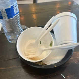eaten food (sunrise bowl)
