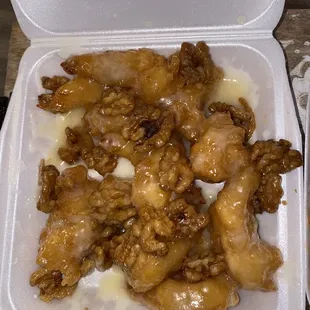 Honey walnut shrimp