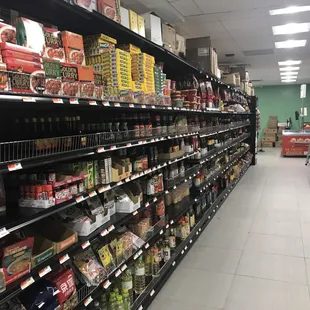 Sauces aisle