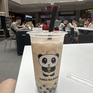 Onlong milktea with Boba