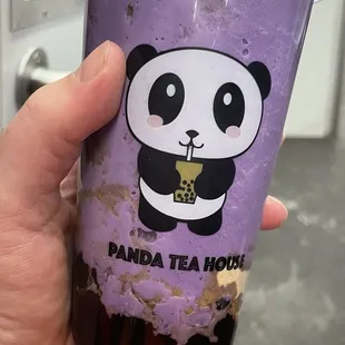 Ube Cheesecake Bubble Tea
