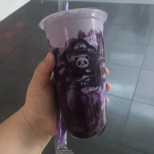 Ube Boba Milk Tea