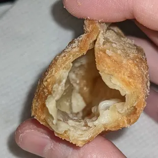 Empty Crab Rangoon