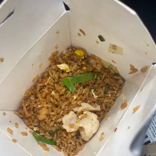 Szechuan Chicken (Half Eaten)