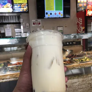 My GoTo boba spot in the IE! Super soft = Yums Jasmine Milk Tea