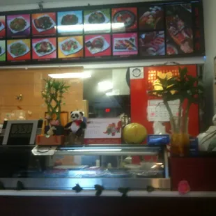 Very clean restaurant.