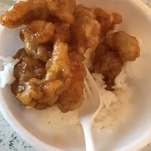 Orange chicken
