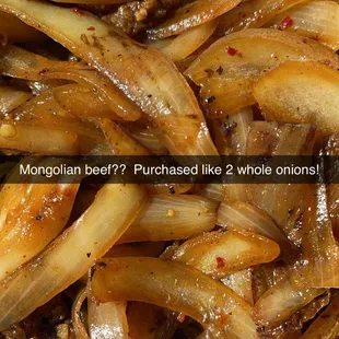 Worst Mongolian Beef, EVER