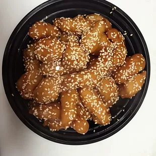 Honey sesame chicken