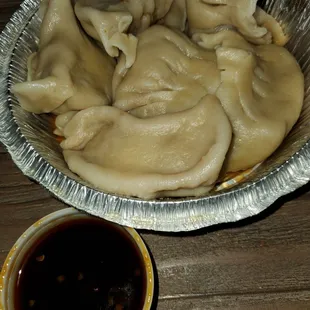 Steamed dumplings